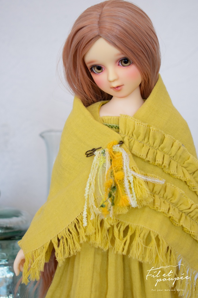 1/4ドール 🧵Hand smocking relax dress set