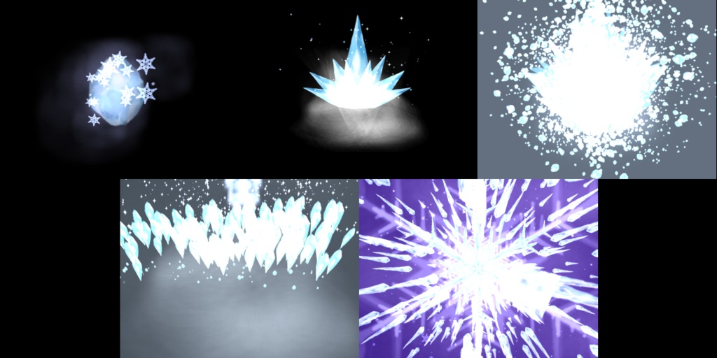 属性魔法エフェクト素材集 Elemental_Effect_10+1