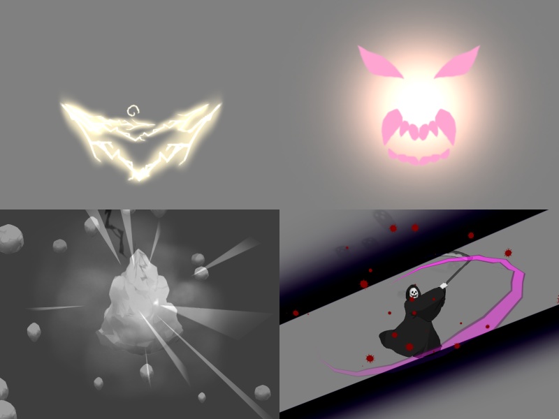 アニメーションエフェクト素材集 Buff&Status_MinMax