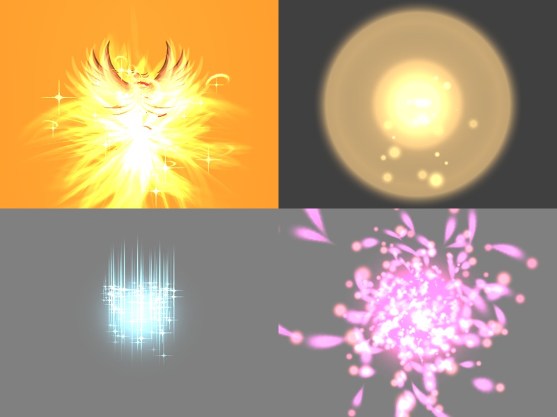 アニメーションエフェクト素材集 Buff&Status_MinMax