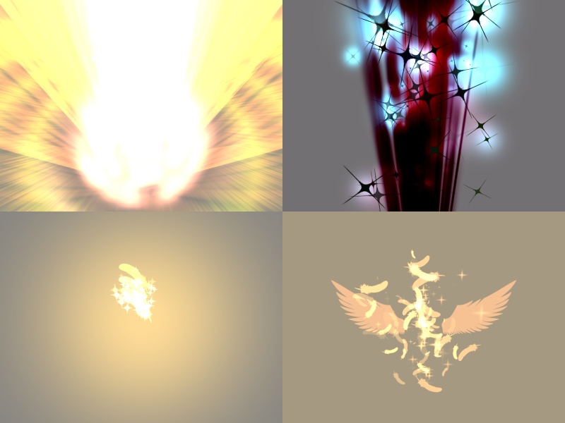 アニメーションエフェクト素材集 Buff&Status_MinMax