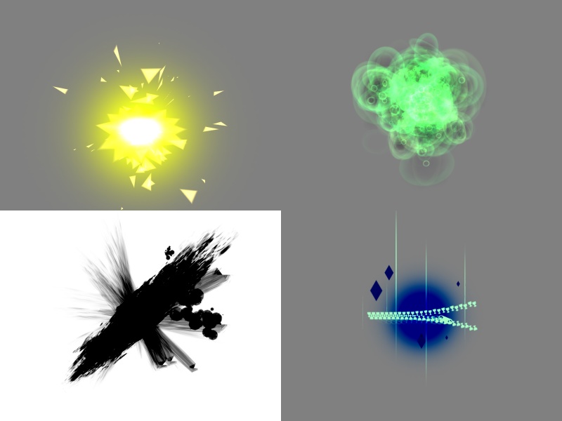 アニメーションエフェクト素材集 Buff&Status_MinMax