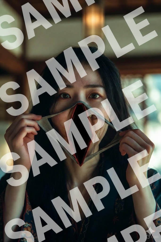 口裂け女 2025 - マスクを外した瞬間