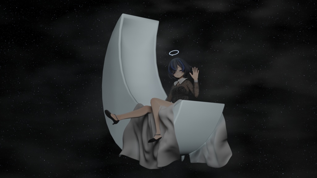 "See-Through Dress" Shizuku