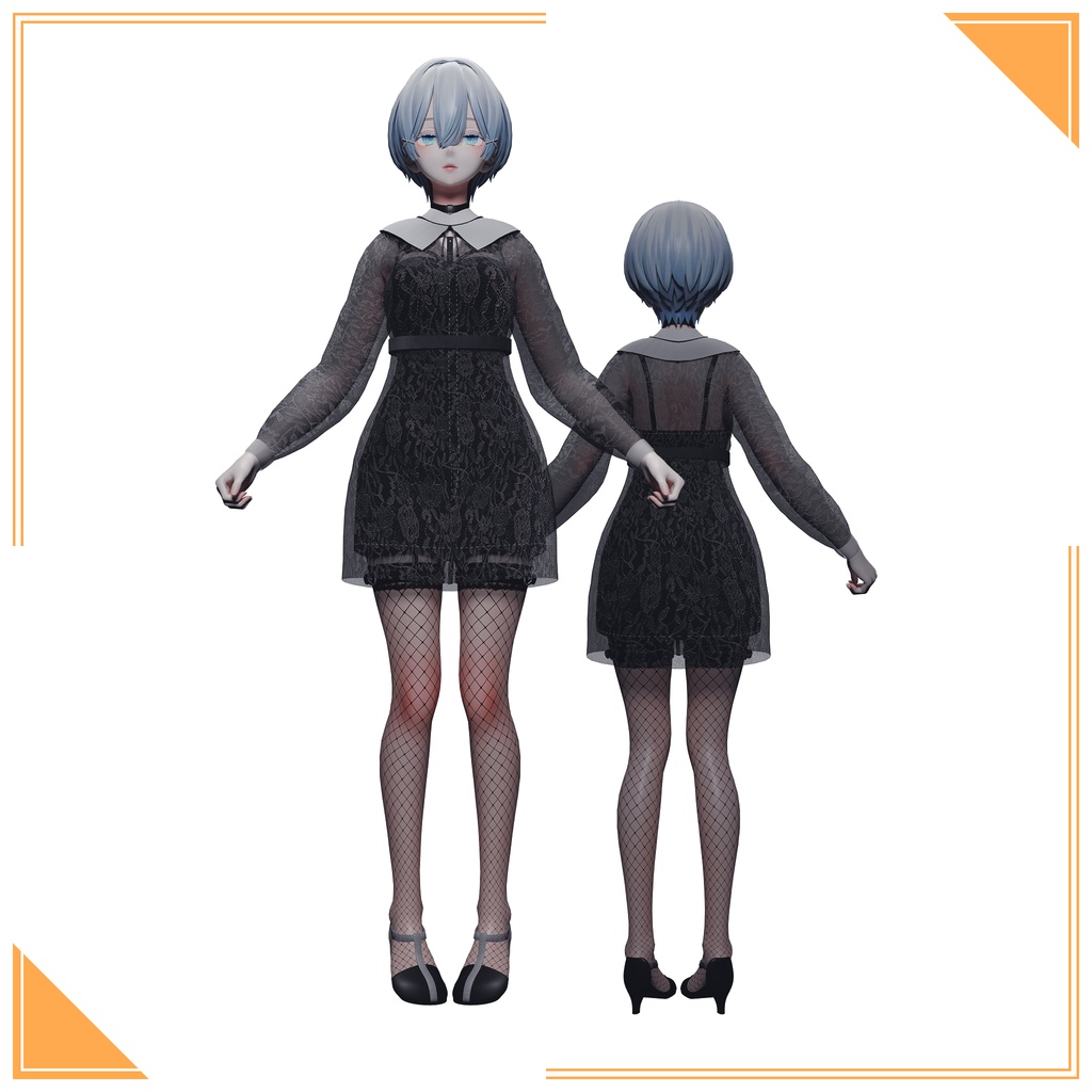 "See-Through Dress" Shinra