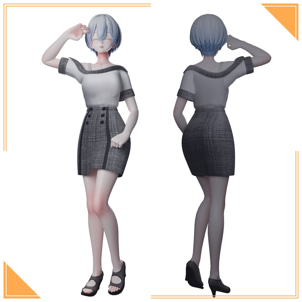『Blouse Dress』Shinra