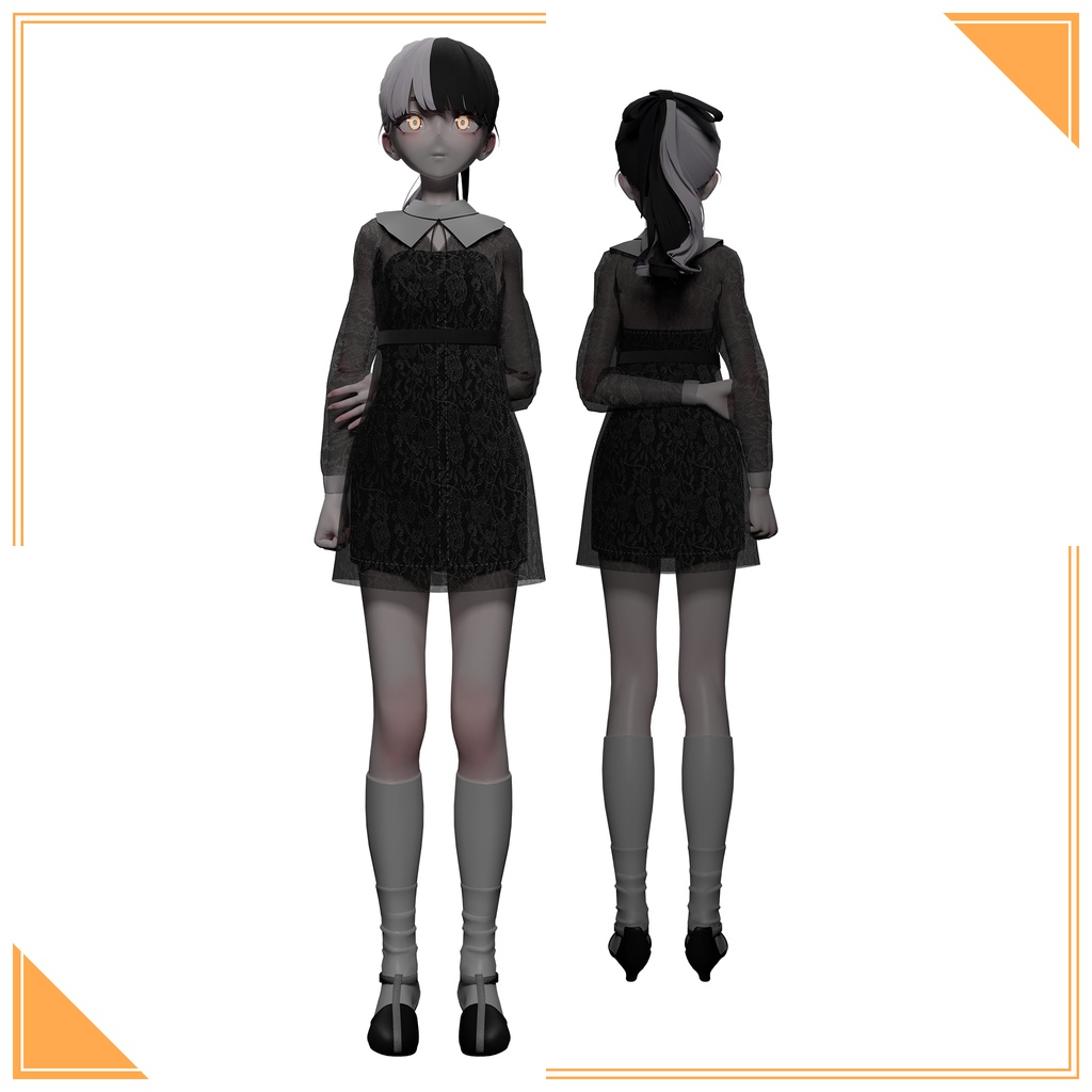 『See-Through Dress』 Lapwing