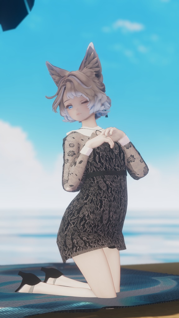 『See-Through Dress』 Marycia