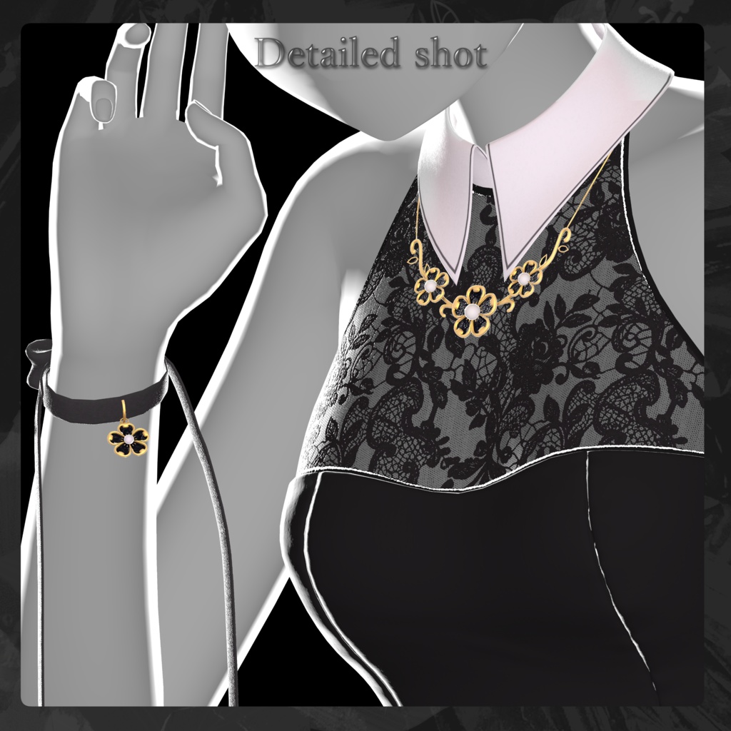 『Obsidian Bloom』【17アバター対応】