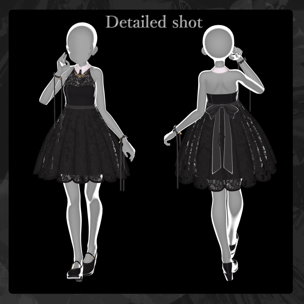 『Obsidian Bloom』【17アバター対応】