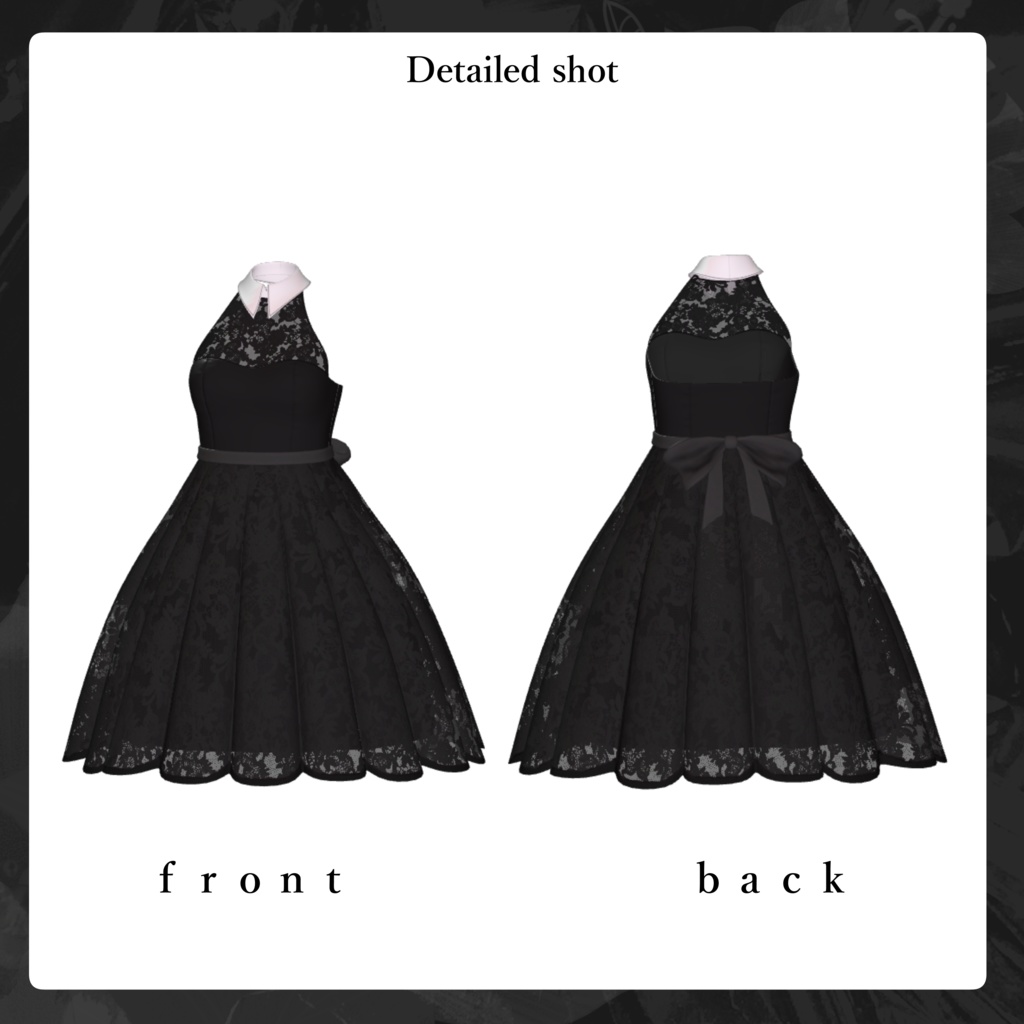 『Obsidian Bloom』【17アバター対応】