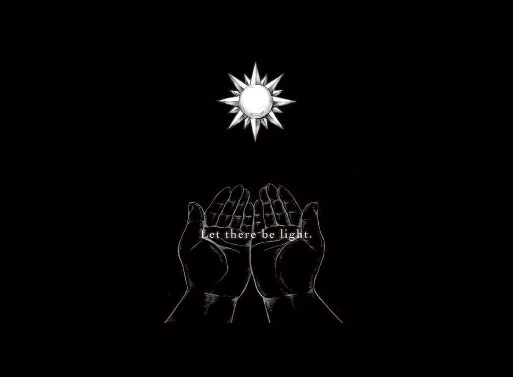 enstストーリー写真集"Let there be light."