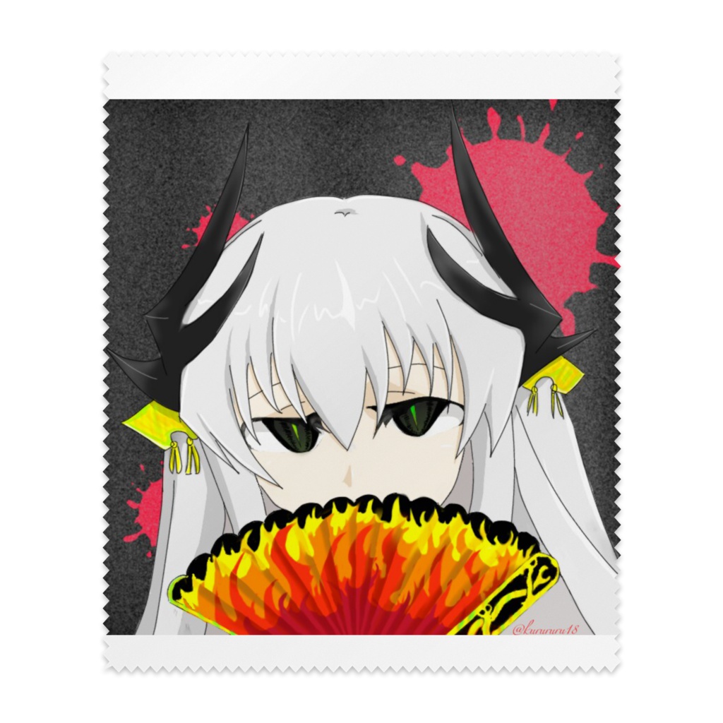 清姫(黒)メガネ拭き