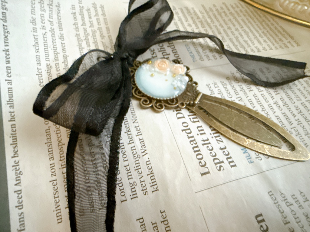 antique*Bookmarker《Blue》