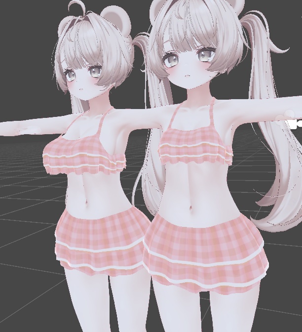 【あのめあ&ミルフィ用】フリルな感じの水着