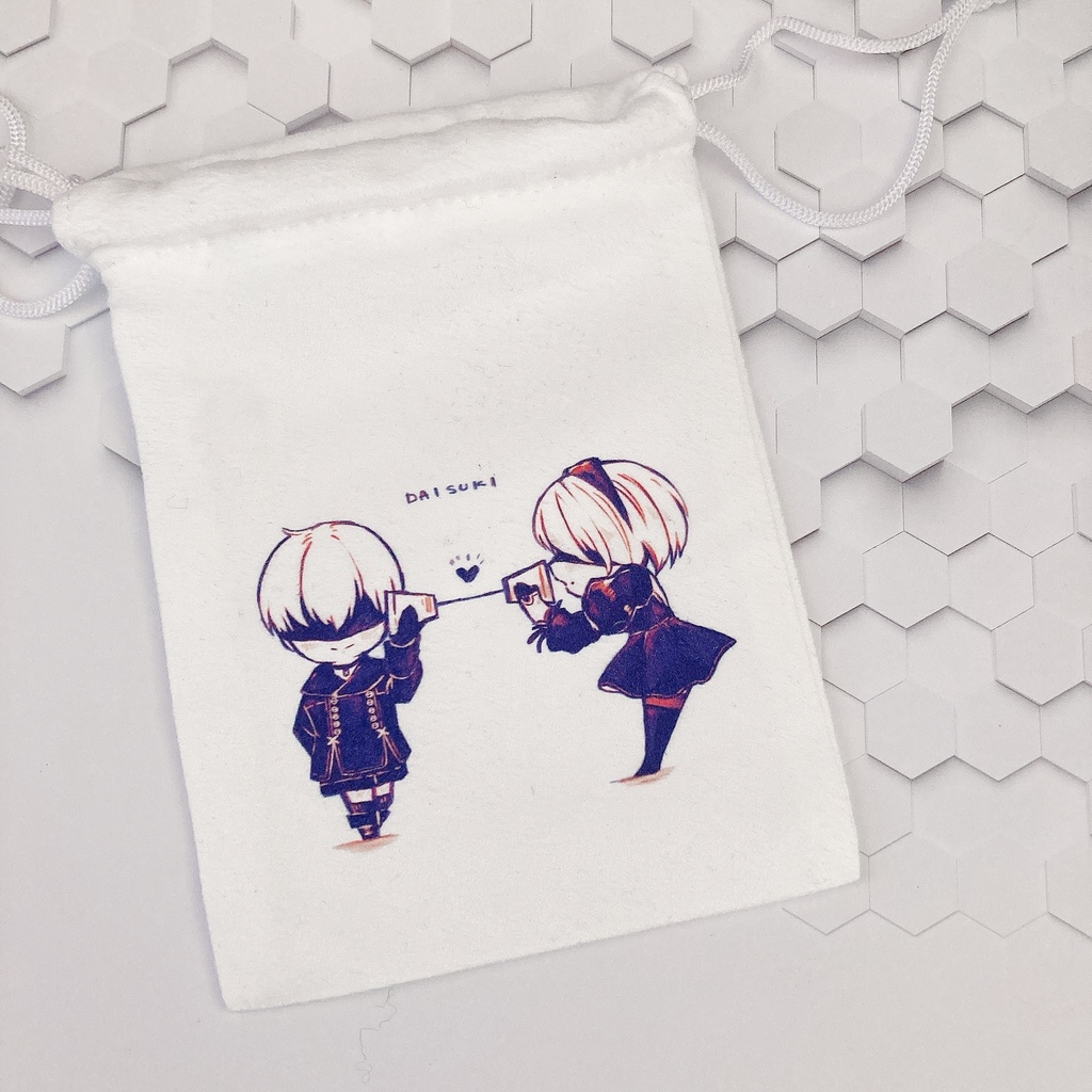 巾着袋「もしもしナインズ」