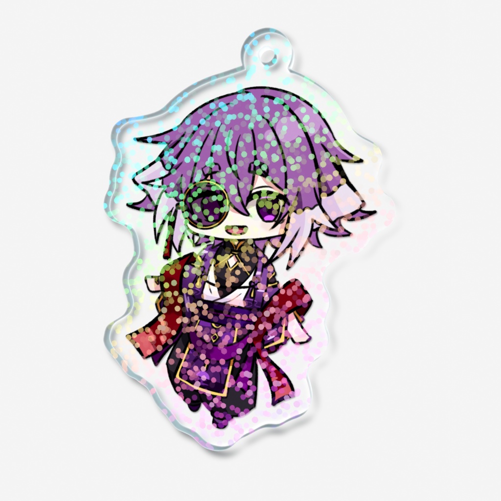 中華パロ/アクリルキーホルダー(ホログラムタイプ)