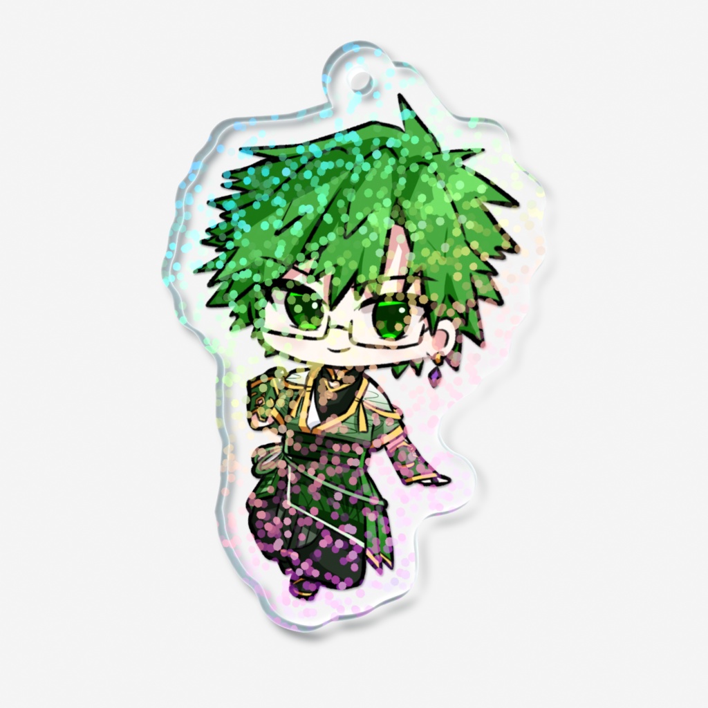 中華パロ/アクリルキーホルダー(ホログラムタイプ)