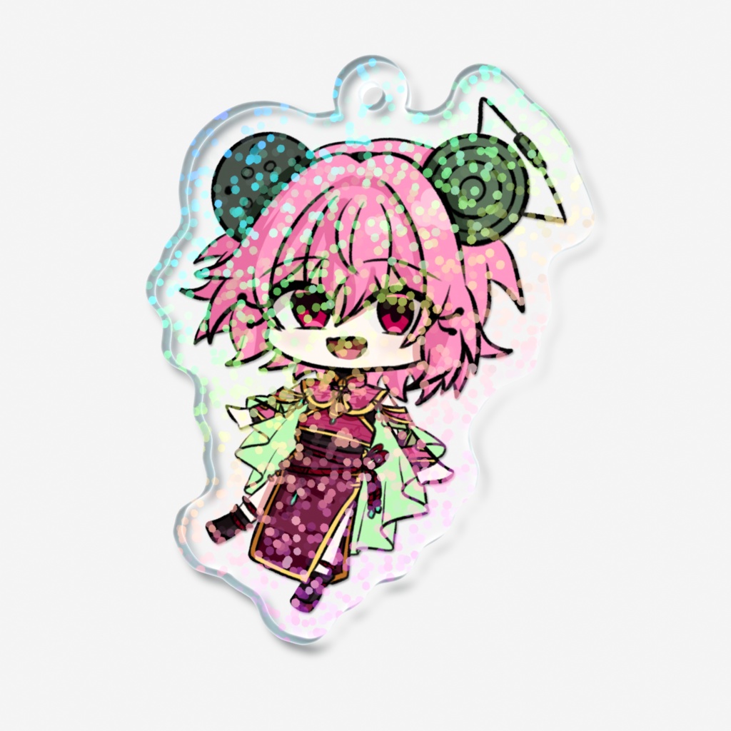 中華パロ/アクリルキーホルダー(ホログラムタイプ)