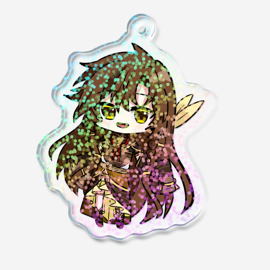 中華パロ/アクリルキーホルダー(ホログラムタイプ)