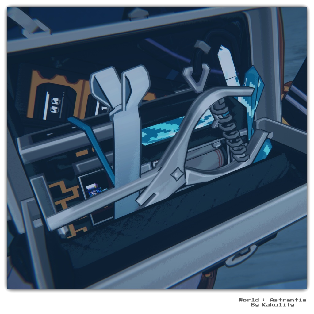 ターコイズ氏💠TurQuoise/オリジナル3Dモデル #CloudzLog