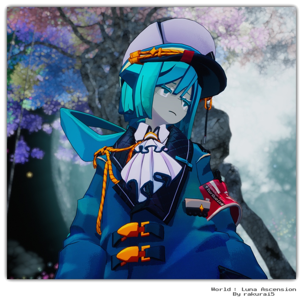 ターコイズ氏💠TurQuoise/オリジナル3Dモデル #CloudzLog