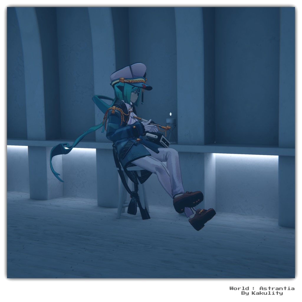 ターコイズ氏💠TurQuoise/オリジナル3Dモデル #CloudzLog