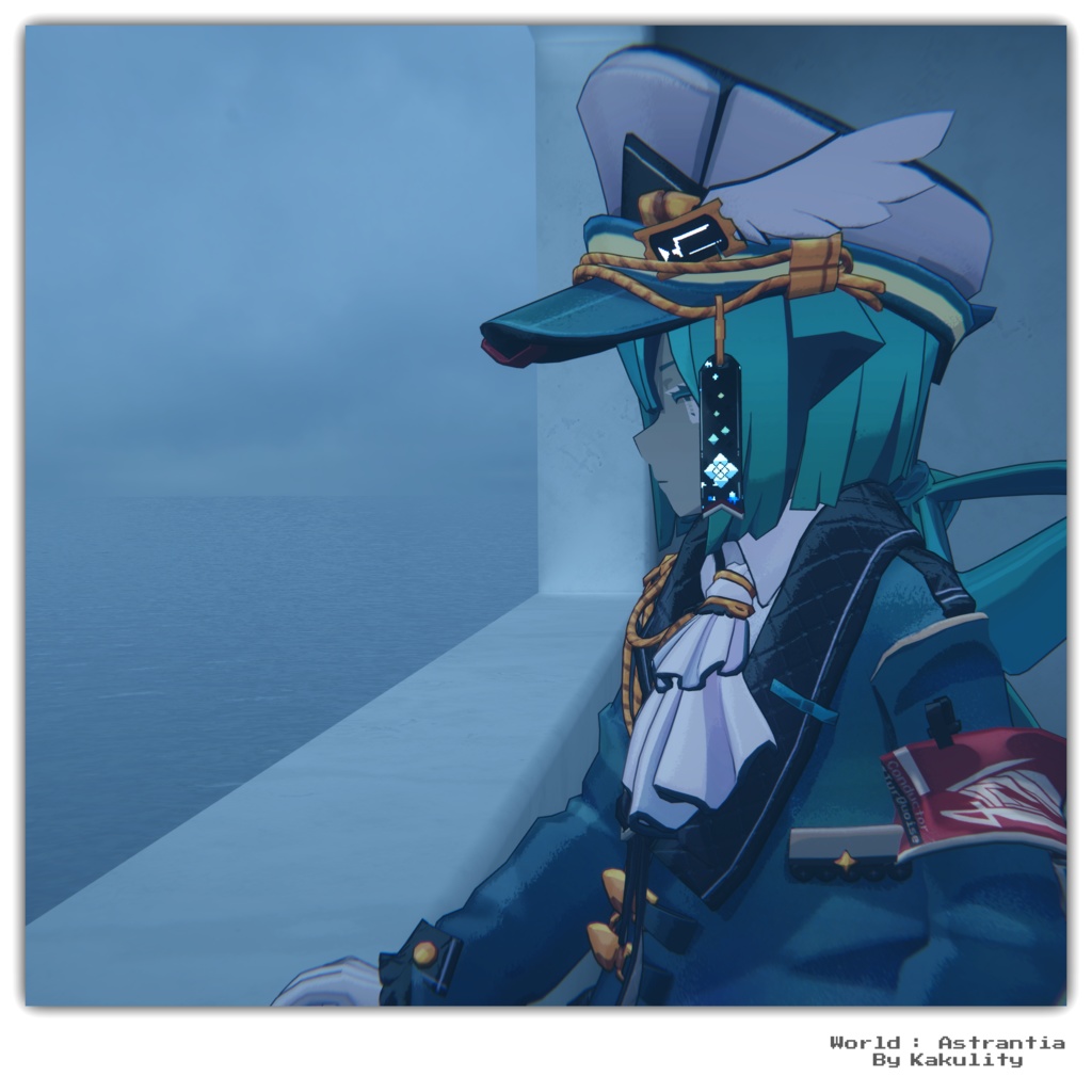 ターコイズ氏💠TurQuoise/オリジナル3Dモデル #CloudzLog