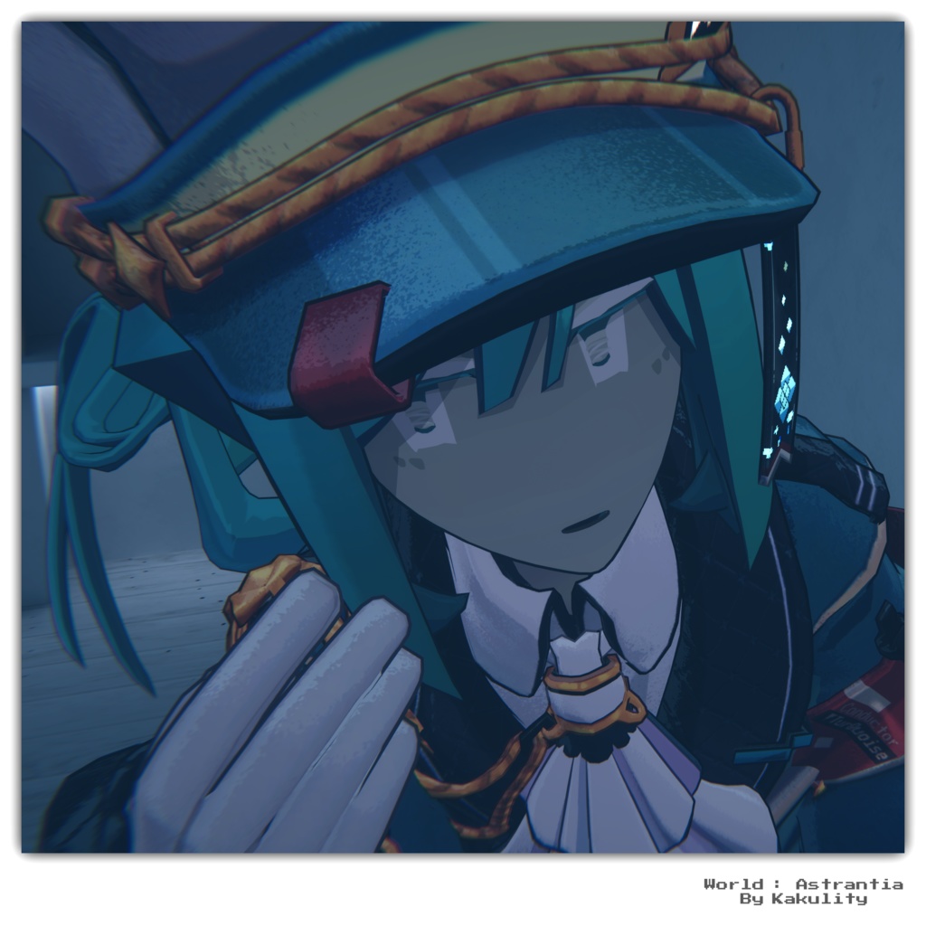 ターコイズ氏💠TurQuoise/オリジナル3Dモデル #CloudzLog