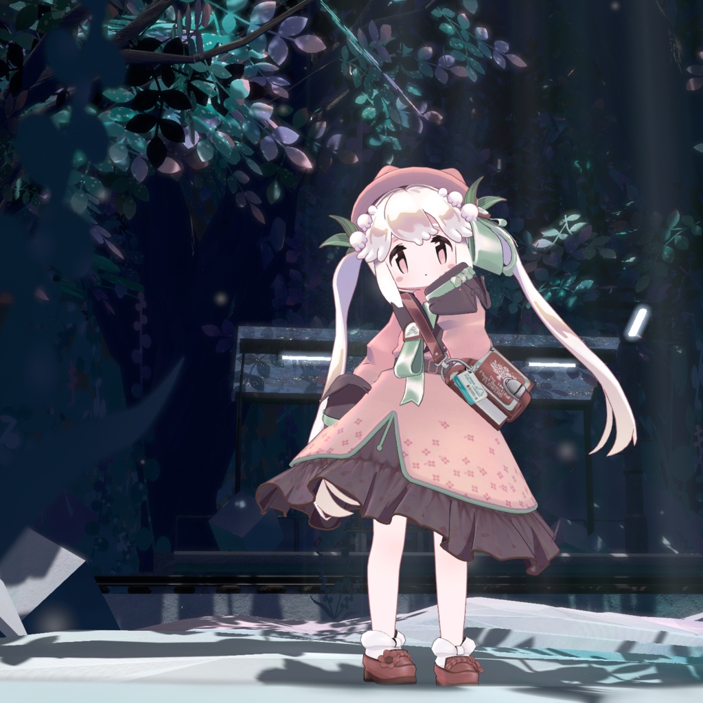 ライブラリガーデン/VRChat想定3D衣装