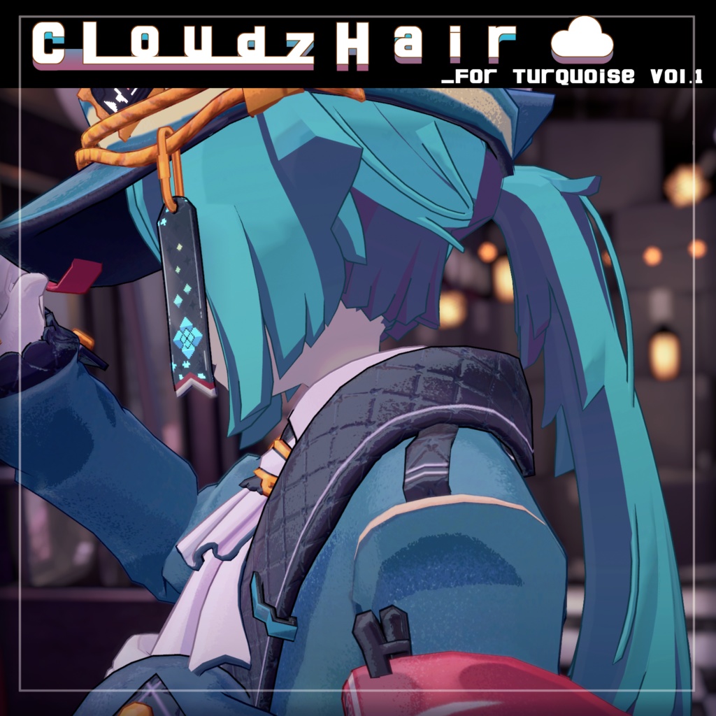 CloudzHair☁Vol1/3Dヘアモデル💠