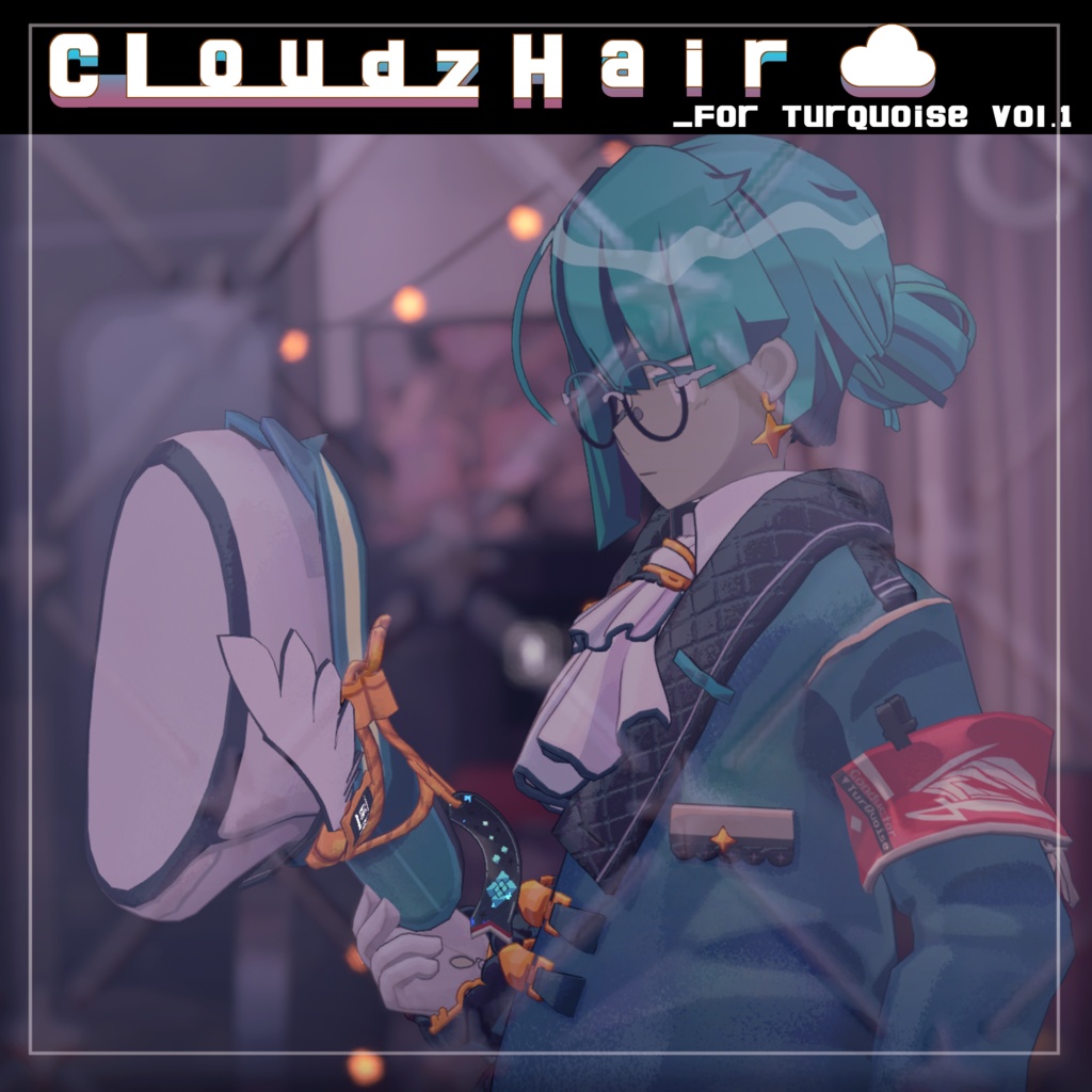 CloudzHair☁Vol1/3Dヘアモデル💠