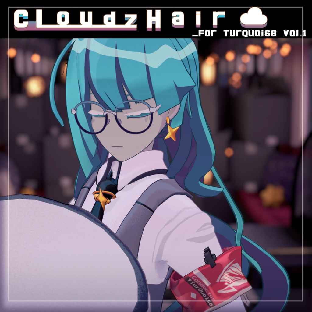 CloudzHair☁Vol1/3Dヘアモデル💠