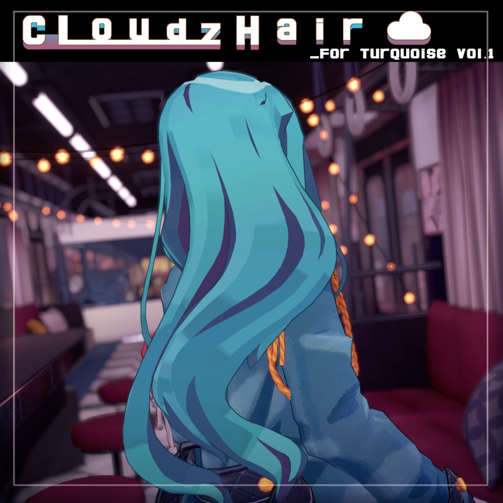 CloudzHair☁Vol1/3Dヘアモデル💠