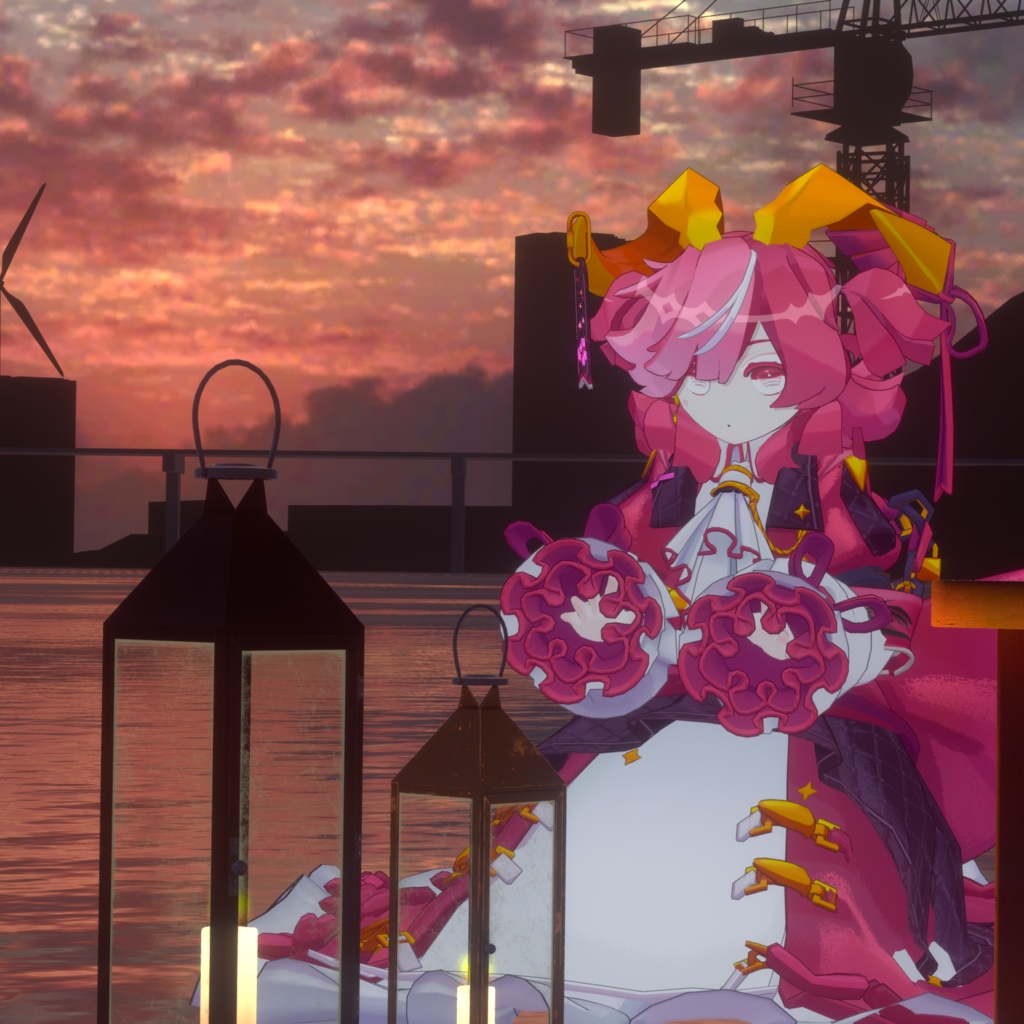 リディコート🎀LiddiCoat/オリジナル3Dモデル #CloudzLog