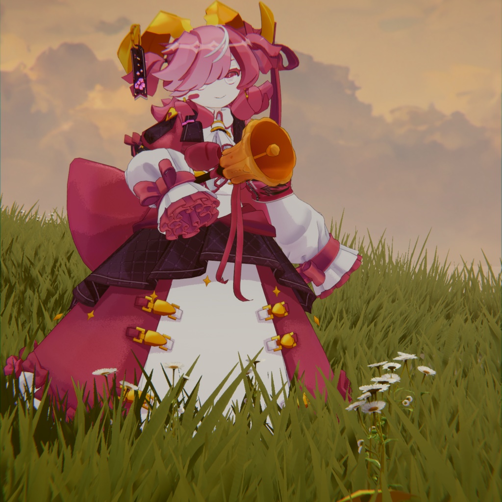 リディコート🎀LiddiCoat/オリジナル3Dモデル #CloudzLog