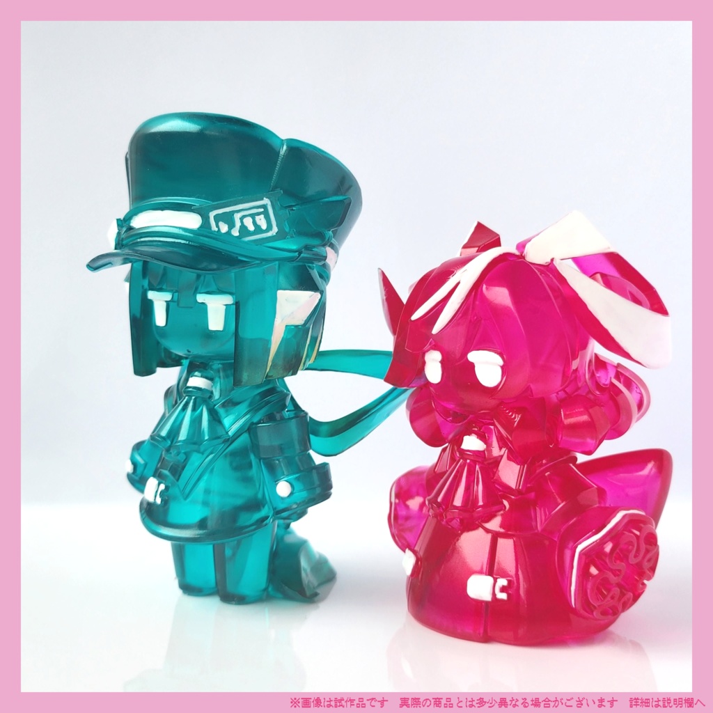 【ターコイズ氏💠リディコート🎀 】3Dプリントクリアフィギュア