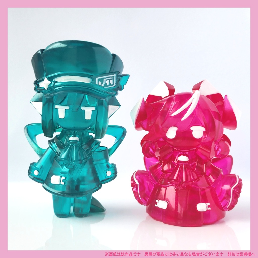 【ターコイズ氏💠リディコート🎀 】3Dプリントクリアフィギュア