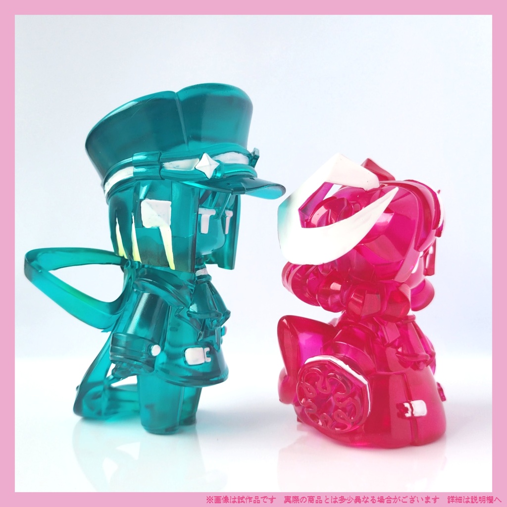 【ターコイズ氏💠リディコート🎀 】3Dプリントクリアフィギュア