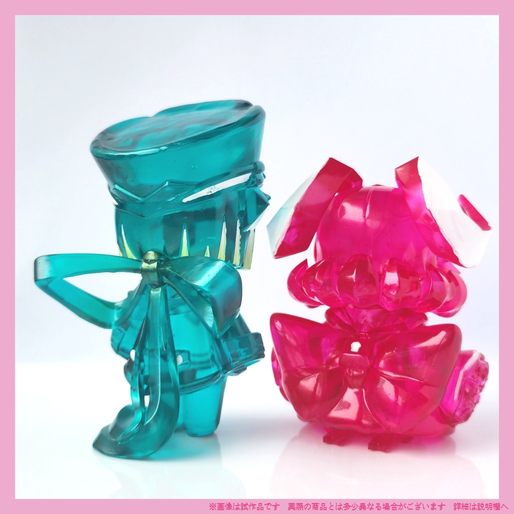 【ターコイズ氏💠リディコート🎀 】3Dプリントクリアフィギュア