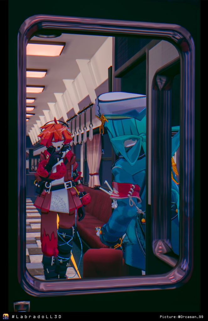 ラブラドール🌇LabradoLL/オリジナル3Dモデル #CloudzLog