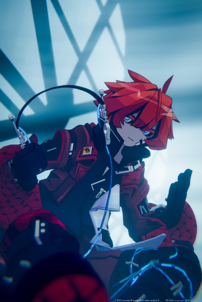 ラブラドール🌇LabradoLL/オリジナル3Dモデル #CloudzLog