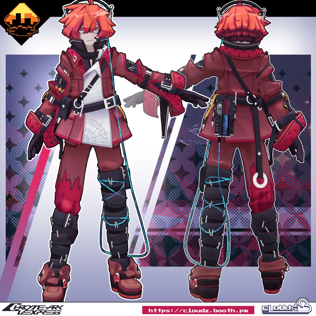 ラブラドール🌇LabradoLL/オリジナル3Dモデル #CloudzLog