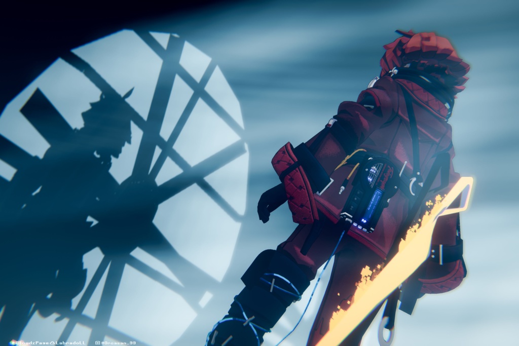 ラブラドール🌇LabradoLL/オリジナル3Dモデル #CloudzLog