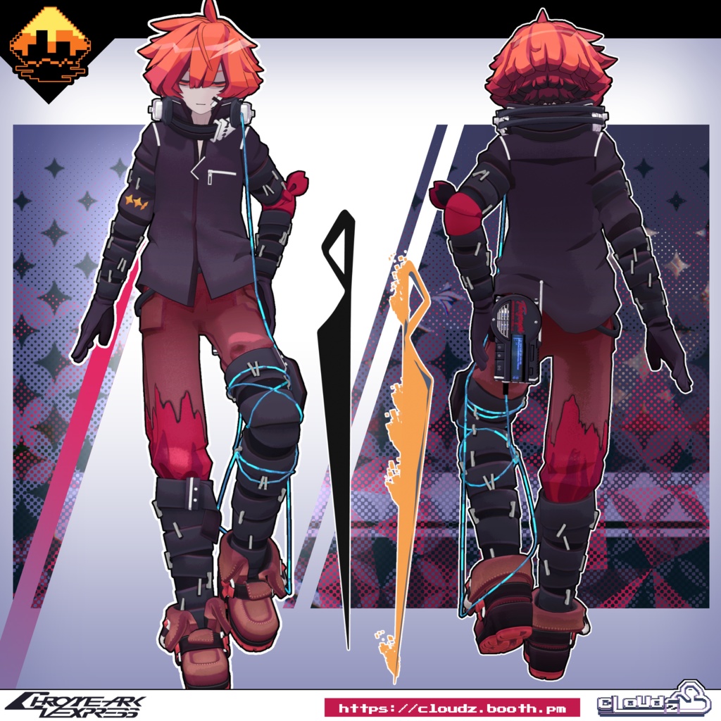 ラブラドール🌇LabradoLL/オリジナル3Dモデル #CloudzLog