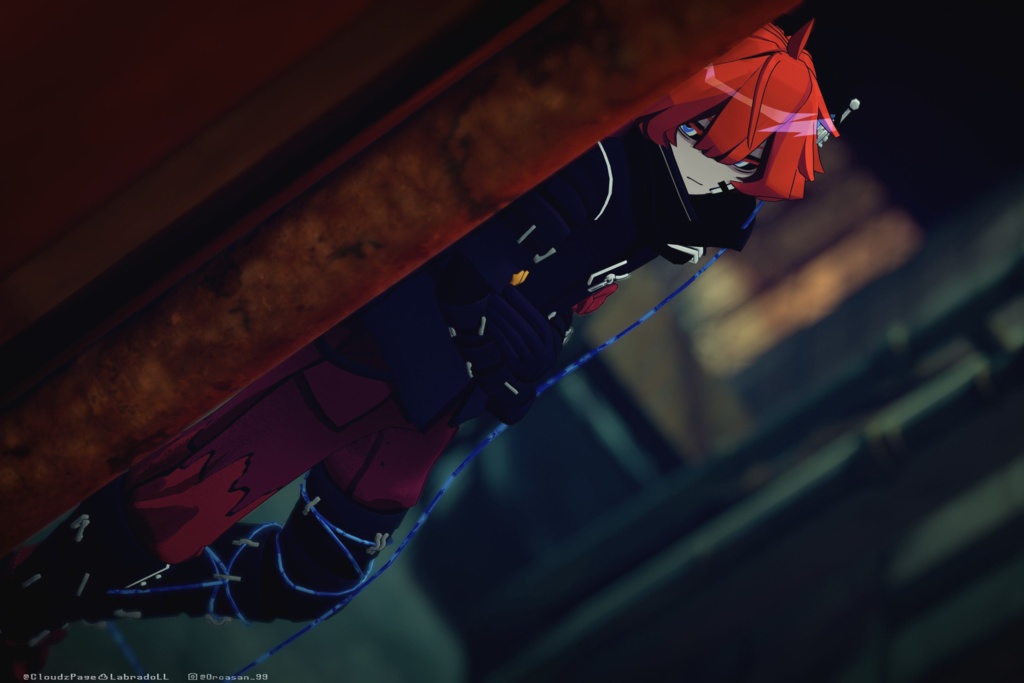 ラブラドール🌇LabradoLL/オリジナル3Dモデル #CloudzLog