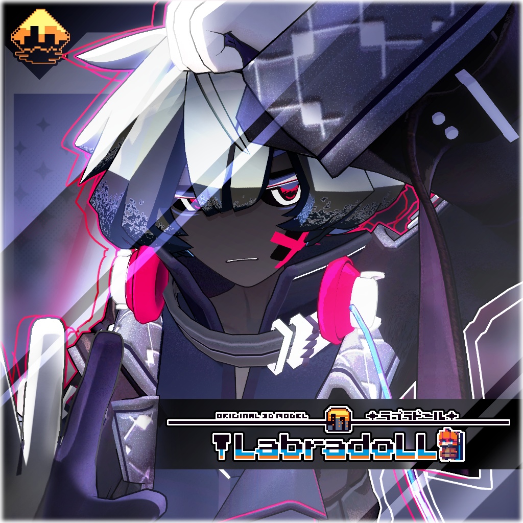 ラブラドール🌇LabradoLL/オリジナル3Dモデル #CloudzLog