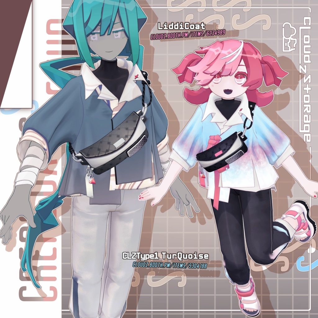 クレープでいず🥞セットアップ/3D衣装