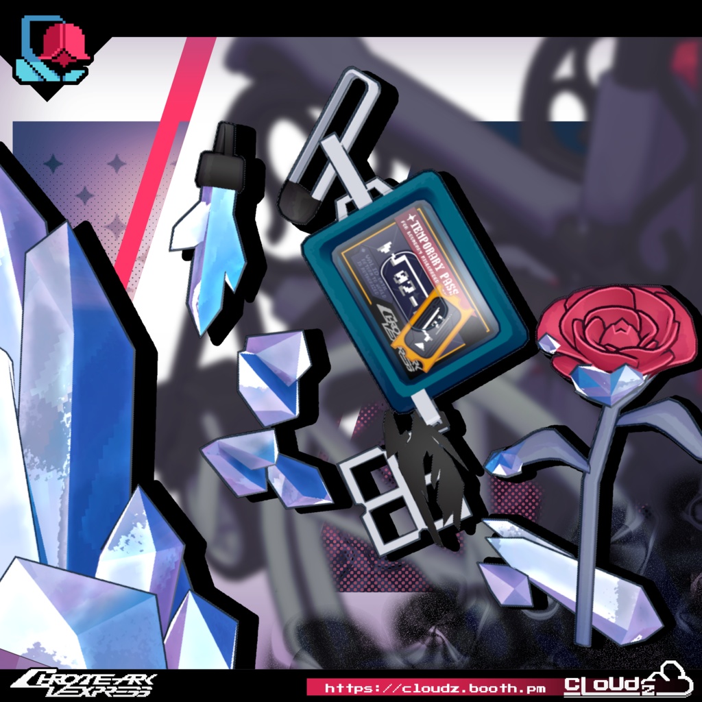 クロアガーデン🥀ChloaGarden/オリジナル3Dモデル #CloudzLog