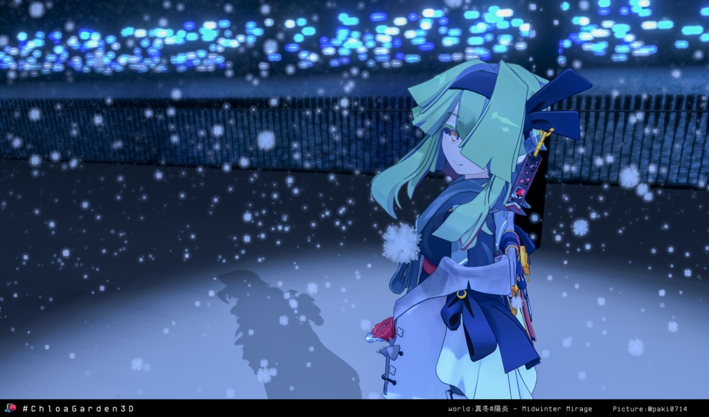 クロアガーデン🥀ChloaGarden/オリジナル3Dモデル #CloudzLog